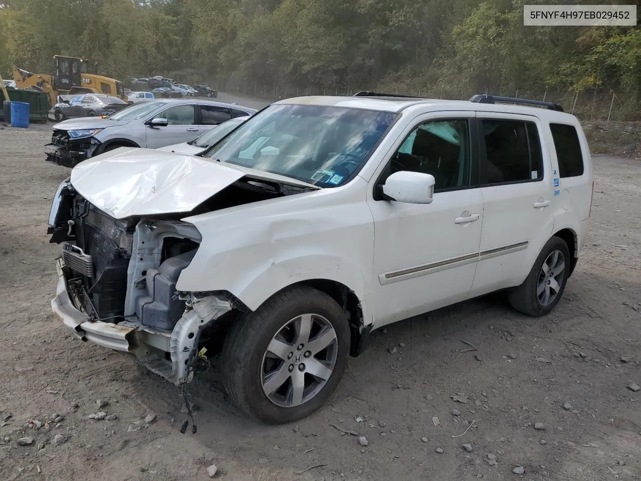 2014 Honda Pilot Touring VIN: 5FNYF4H97EB029452 Lot: 74825974