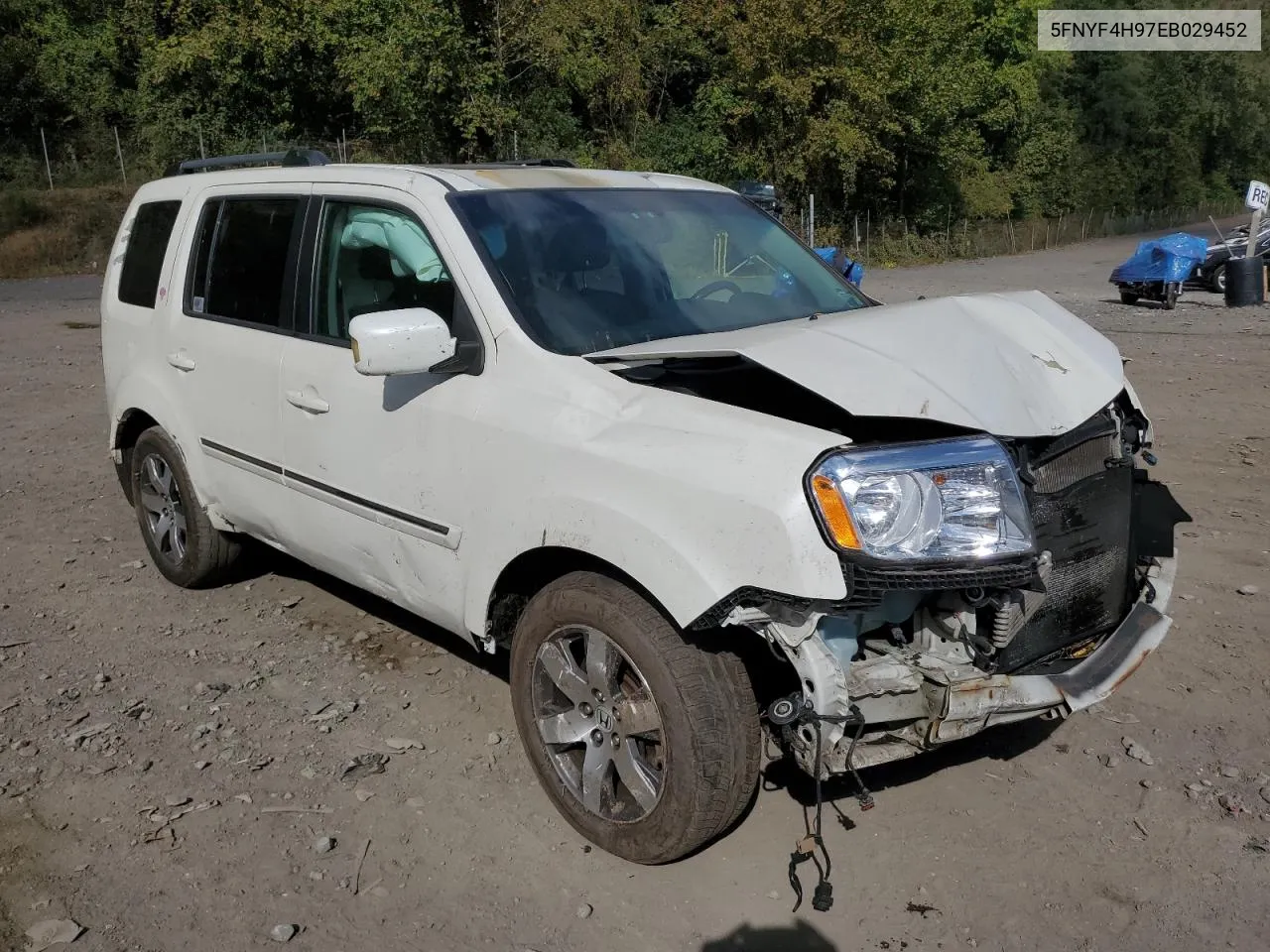 2014 Honda Pilot Touring VIN: 5FNYF4H97EB029452 Lot: 74825974