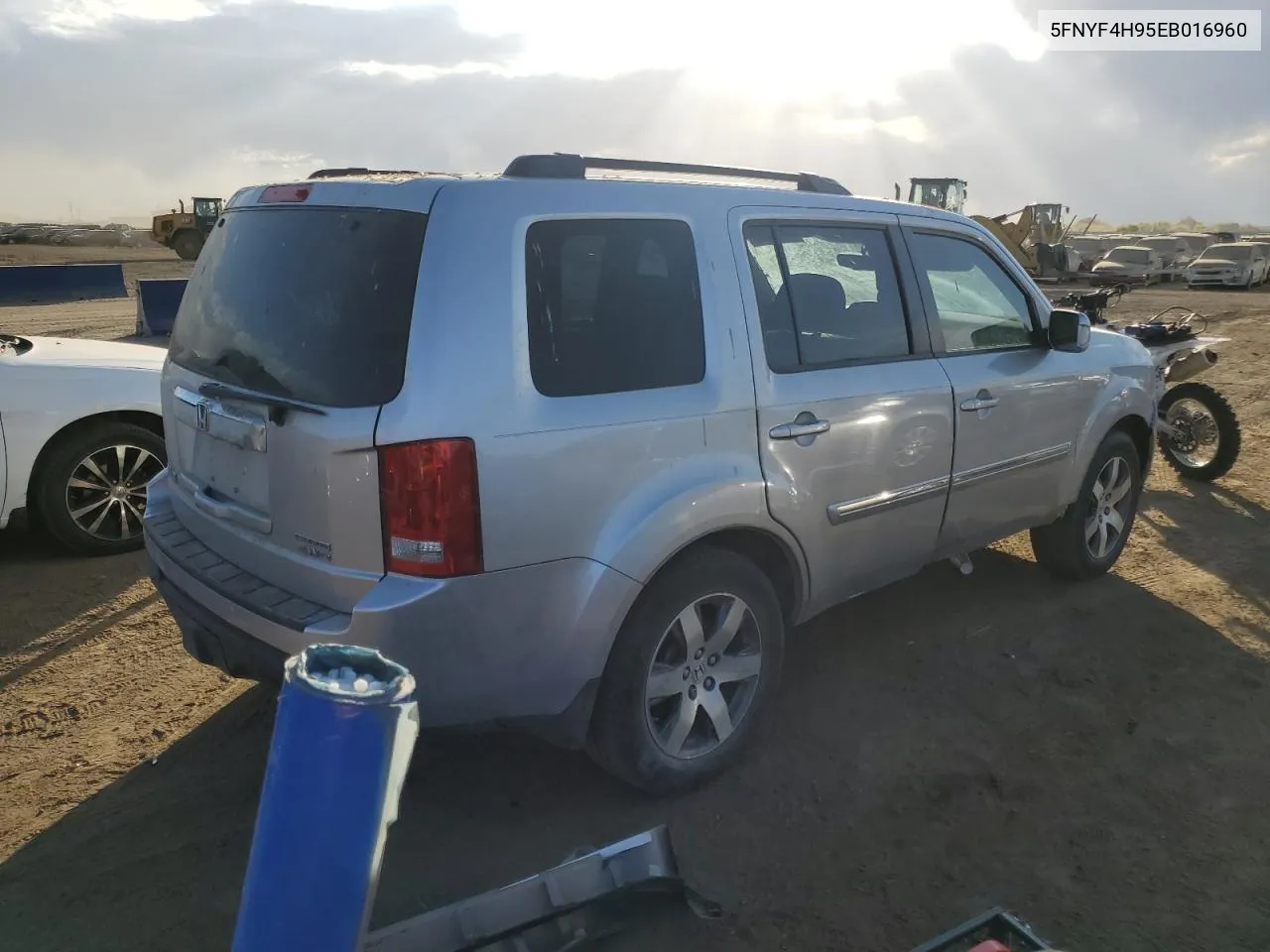 5FNYF4H95EB016960 2014 Honda Pilot Touring