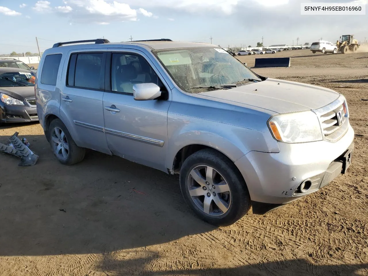 5FNYF4H95EB016960 2014 Honda Pilot Touring