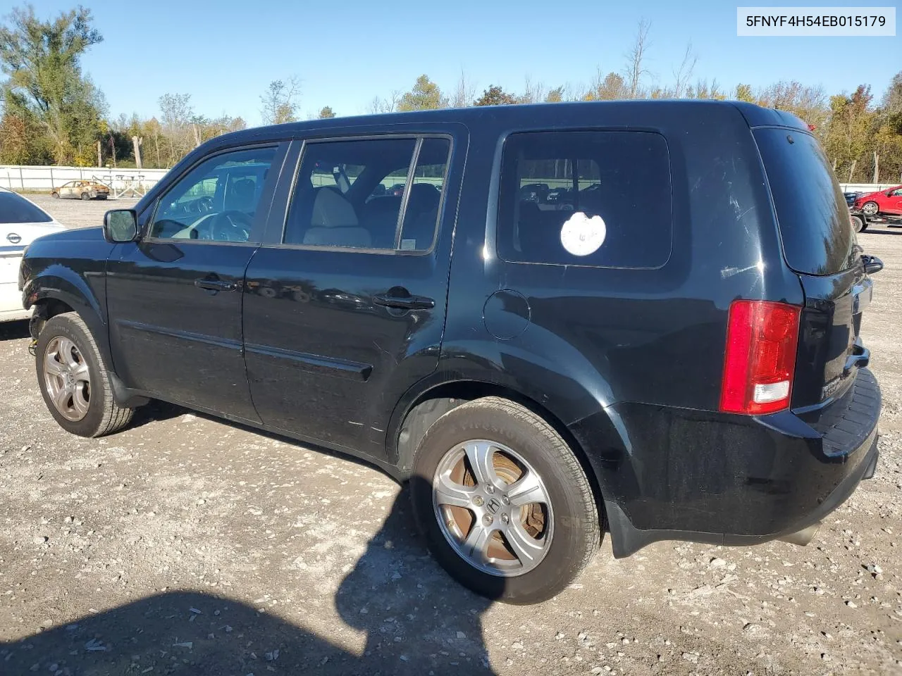 5FNYF4H54EB015179 2014 Honda Pilot Exl