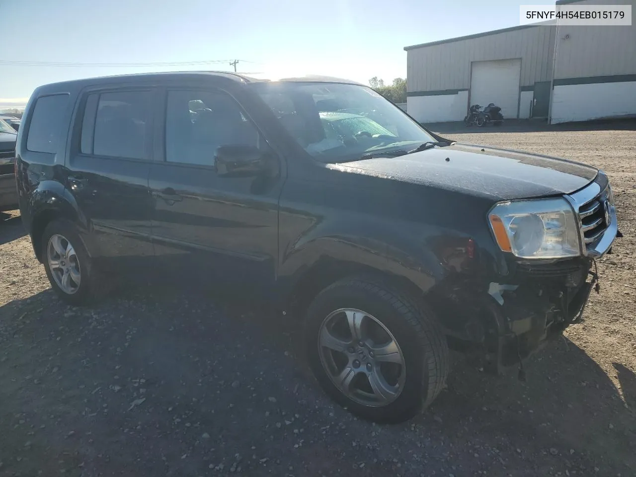 5FNYF4H54EB015179 2014 Honda Pilot Exl