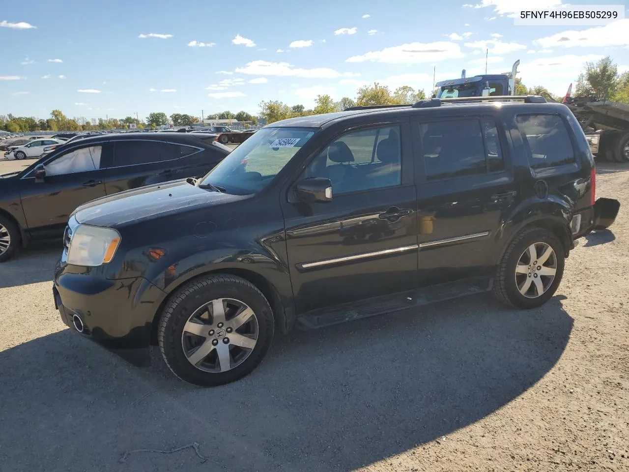 2014 Honda Pilot Touring VIN: 5FNYF4H96EB505299 Lot: 75459844