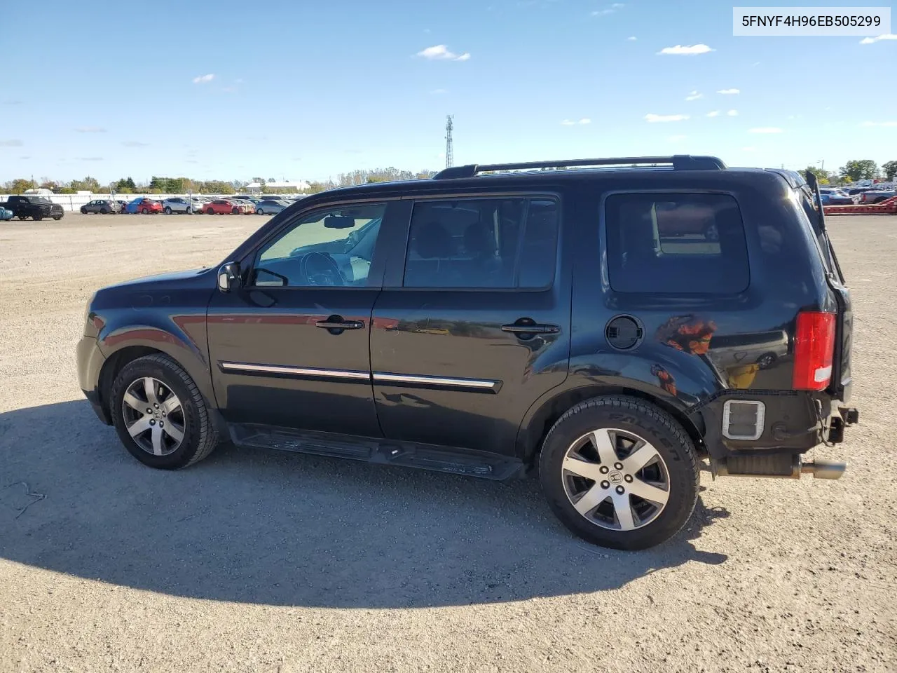 2014 Honda Pilot Touring VIN: 5FNYF4H96EB505299 Lot: 75459844