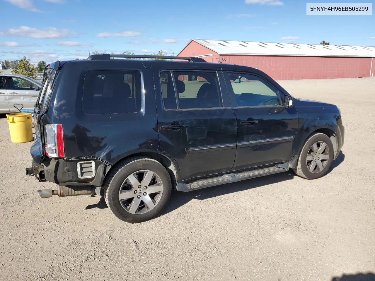 2014 Honda Pilot Touring VIN: 5FNYF4H96EB505299 Lot: 75459844