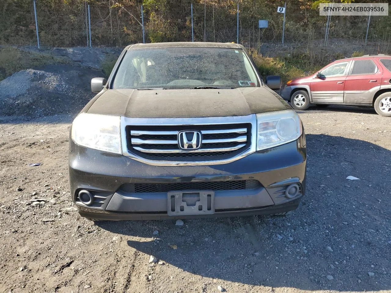 2014 Honda Pilot Lx VIN: 5FNYF4H24EB039536 Lot: 75736604