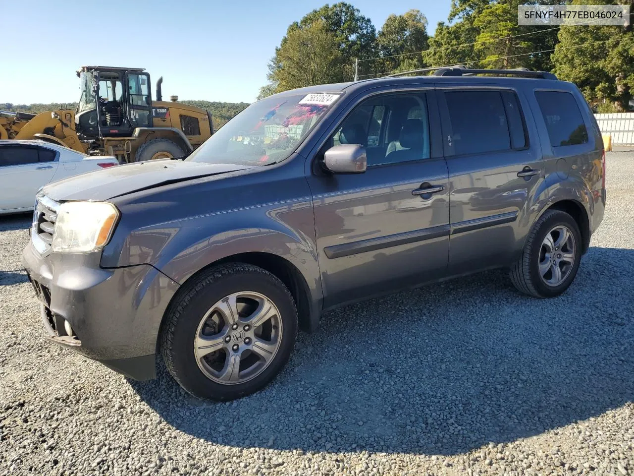 2014 Honda Pilot Exln VIN: 5FNYF4H77EB046024 Lot: 75832624