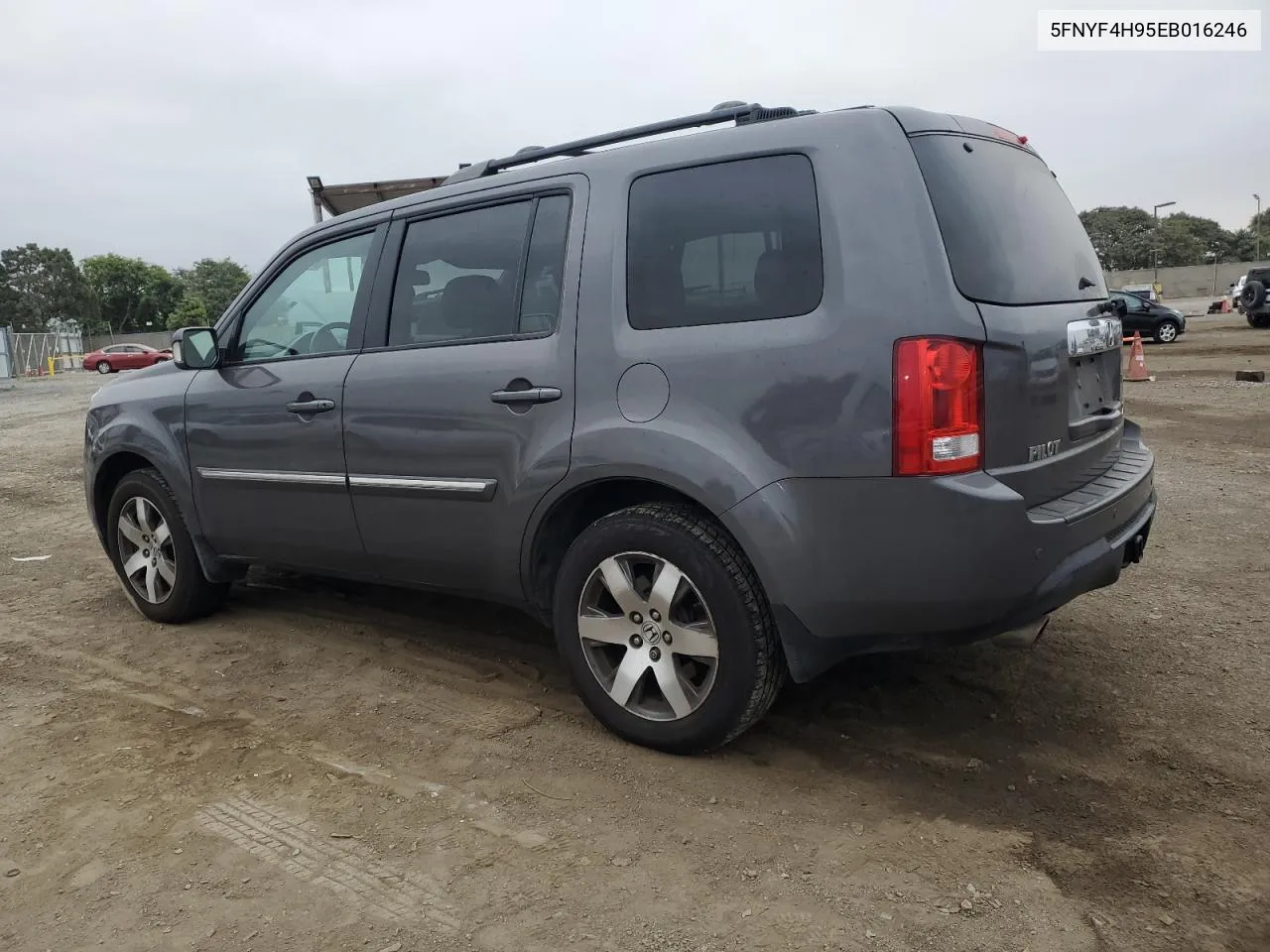 2014 Honda Pilot Touring VIN: 5FNYF4H95EB016246 Lot: 76291524