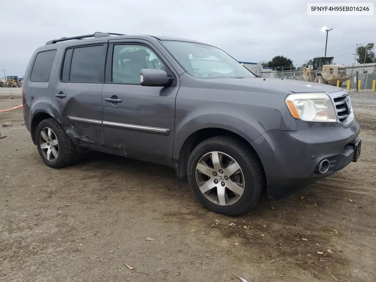 2014 Honda Pilot Touring VIN: 5FNYF4H95EB016246 Lot: 76291524