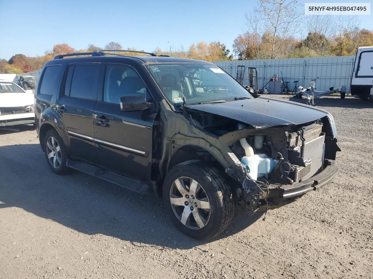 2014 Honda Pilot Touring VIN: 5FNYF4H95EB047495 Lot: 76661584