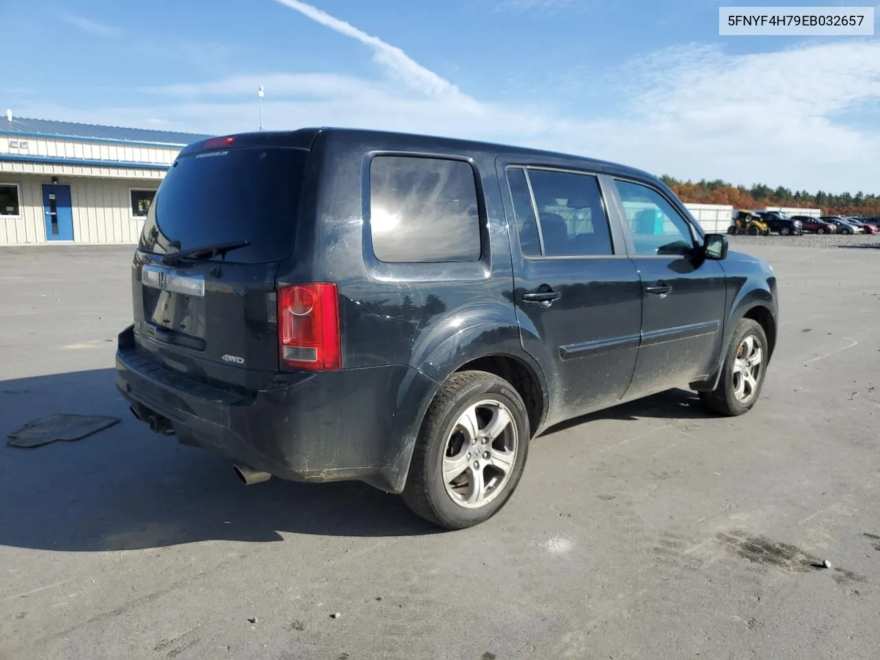 2014 Honda Pilot Exln VIN: 5FNYF4H79EB032657 Lot: 76769604