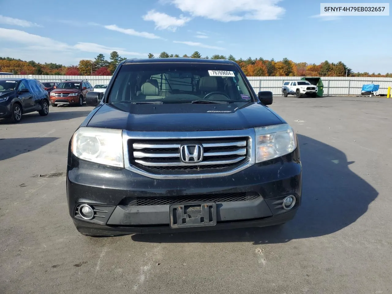 2014 Honda Pilot Exln VIN: 5FNYF4H79EB032657 Lot: 76769604