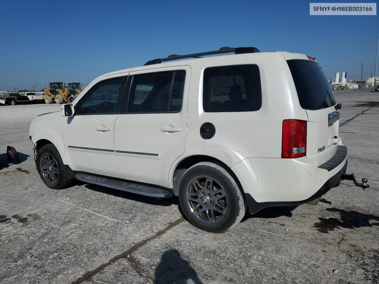 2014 Honda Pilot Touring VIN: 5FNYF4H98EB003166 Lot: 76829344