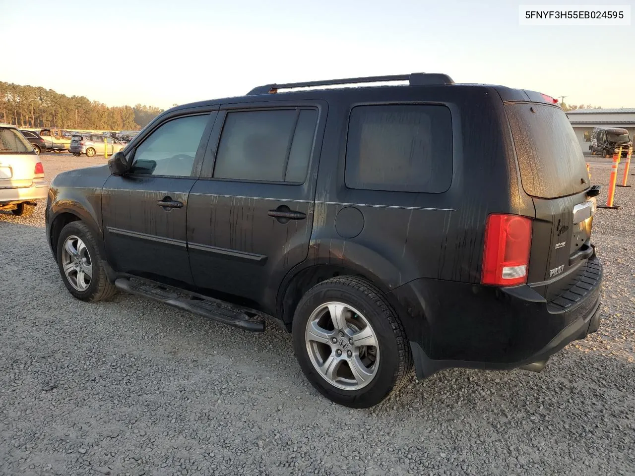 2014 Honda Pilot Exl VIN: 5FNYF3H55EB024595 Lot: 76979164