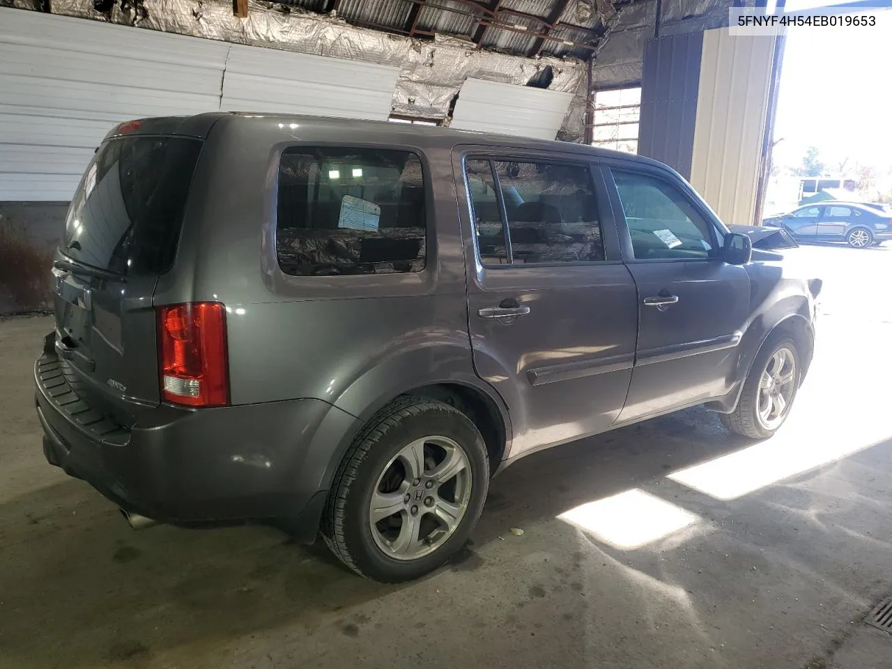 2014 Honda Pilot Exl VIN: 5FNYF4H54EB019653 Lot: 77095494