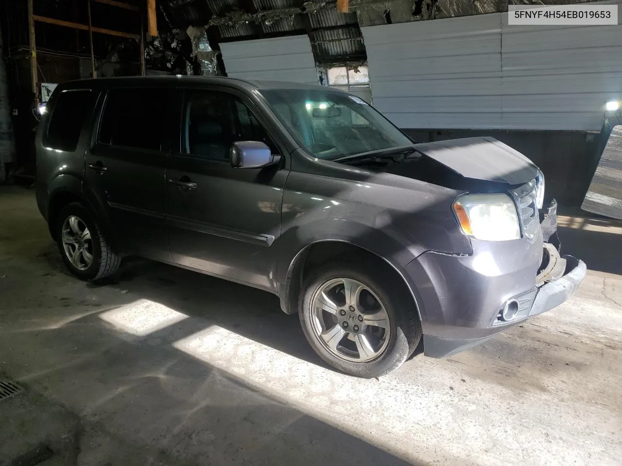 2014 Honda Pilot Exl VIN: 5FNYF4H54EB019653 Lot: 77095494