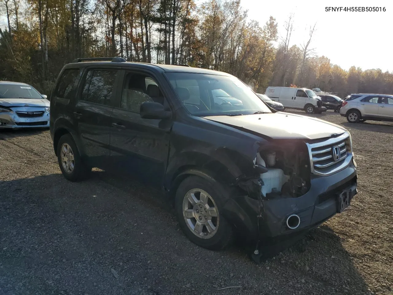 2014 Honda Pilot Exl VIN: 5FNYF4H55EB505016 Lot: 77208254