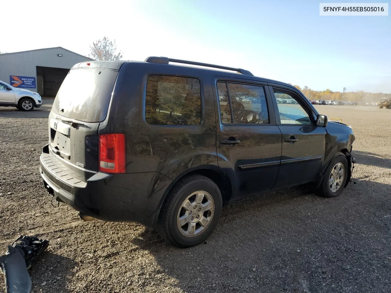 2014 Honda Pilot Exl VIN: 5FNYF4H55EB505016 Lot: 77208254