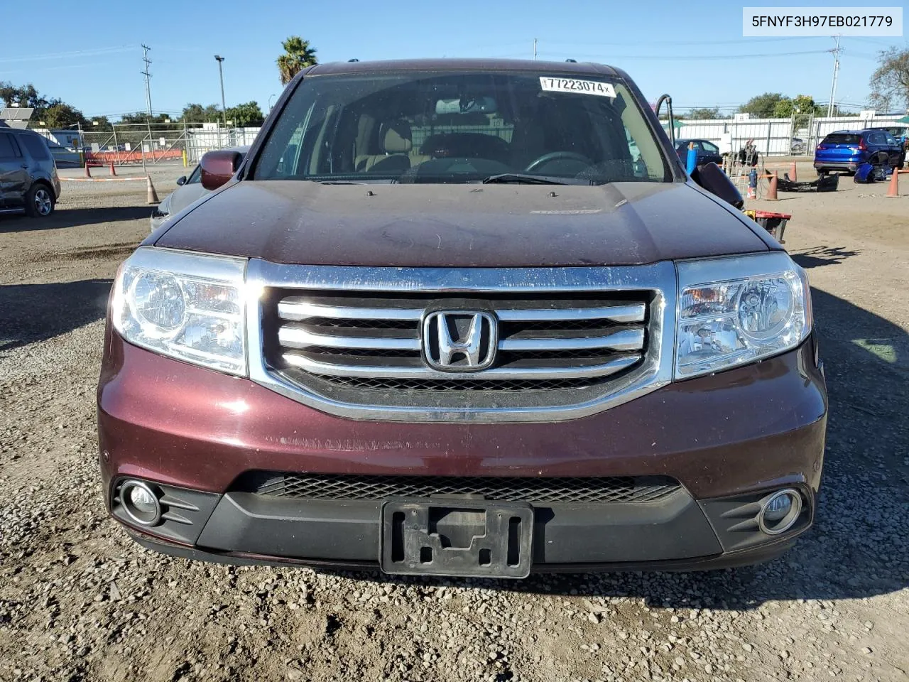 5FNYF3H97EB021779 2014 Honda Pilot Touring