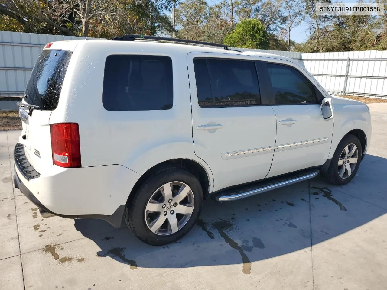 2014 Honda Pilot Touring VIN: 5FNYF3H91EB001558 Lot: 77488974