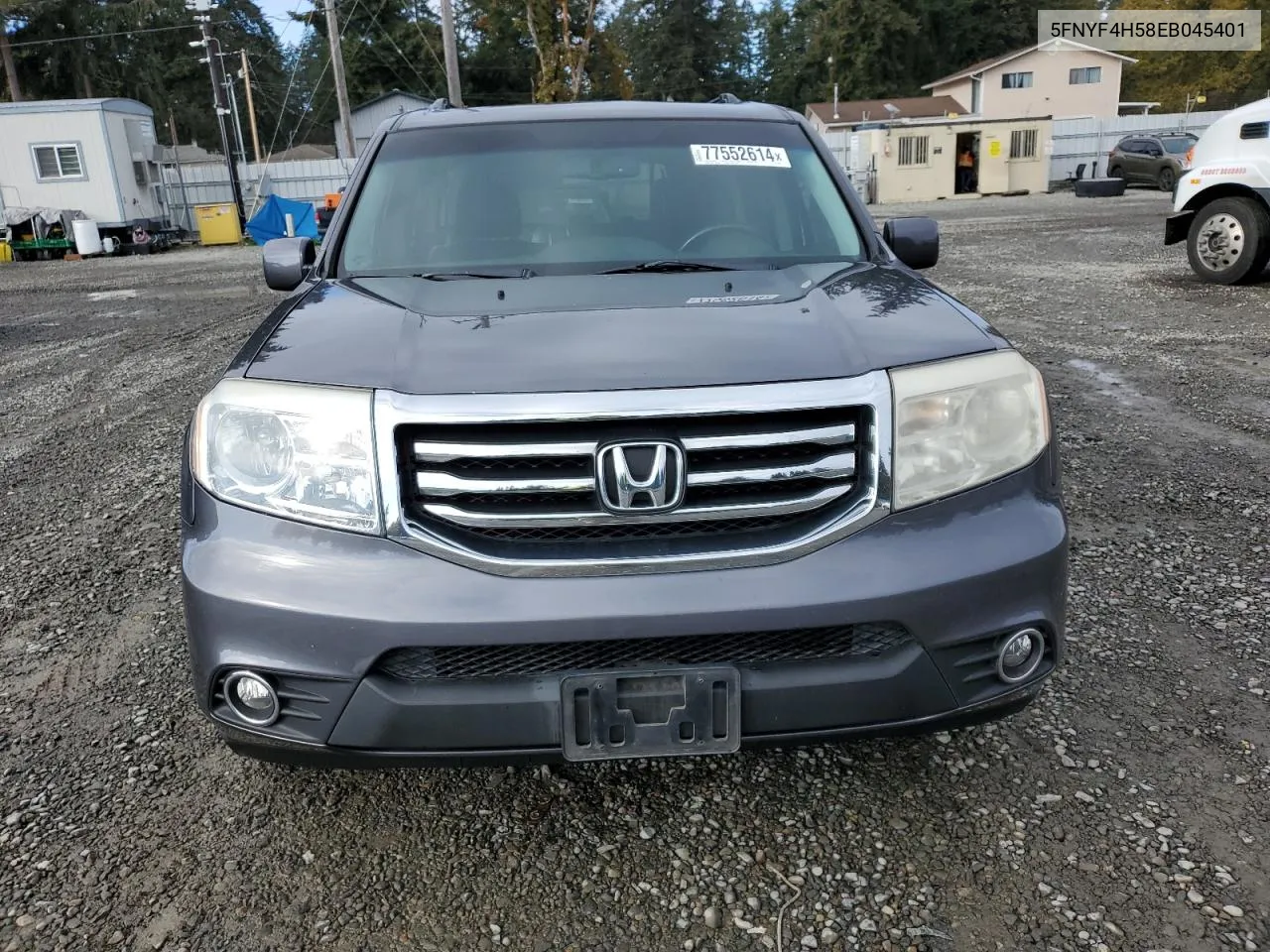 2014 Honda Pilot Exl VIN: 5FNYF4H58EB045401 Lot: 77552614