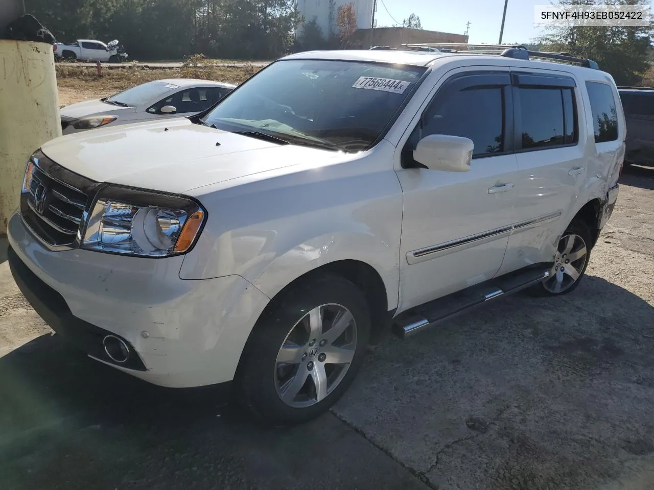 5FNYF4H93EB052422 2014 Honda Pilot Touring