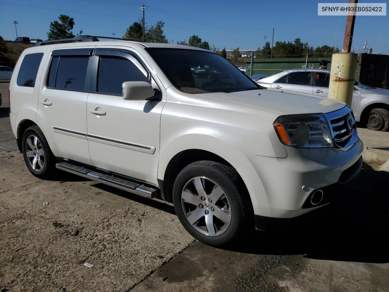 5FNYF4H93EB052422 2014 Honda Pilot Touring