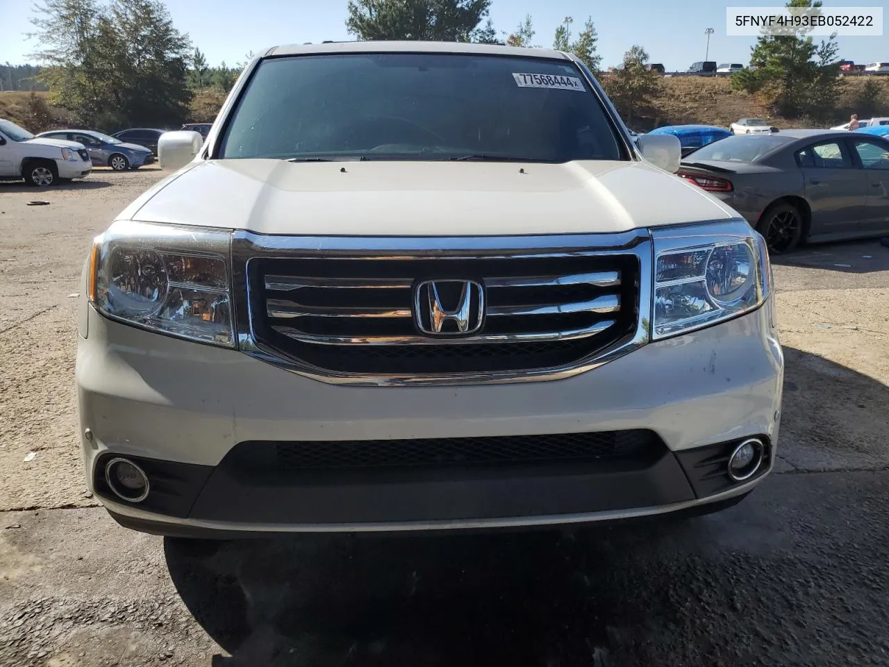 2014 Honda Pilot Touring VIN: 5FNYF4H93EB052422 Lot: 77568444