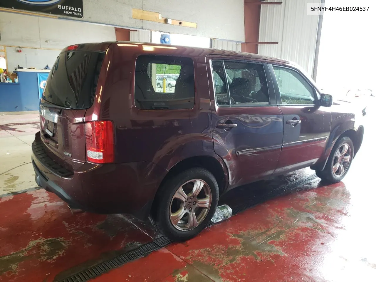 2014 Honda Pilot Ex VIN: 5FNYF4H46EB024537 Lot: 78165474