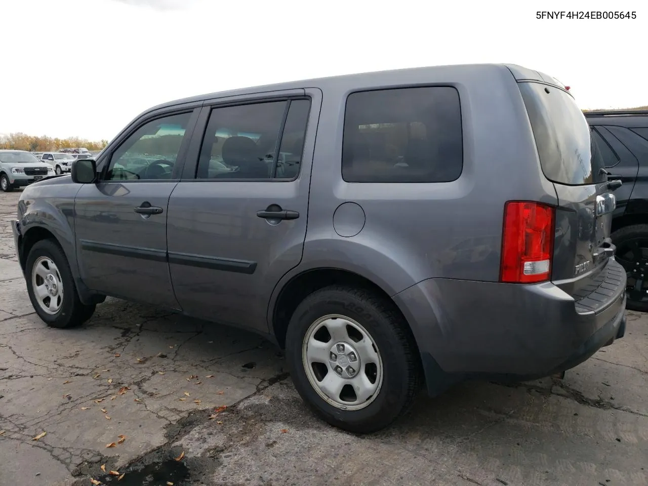 2014 Honda Pilot Lx VIN: 5FNYF4H24EB005645 Lot: 78405544