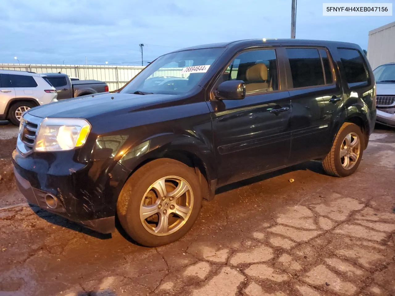 2014 Honda Pilot Ex VIN: 5FNYF4H4XEB047156 Lot: 78894644