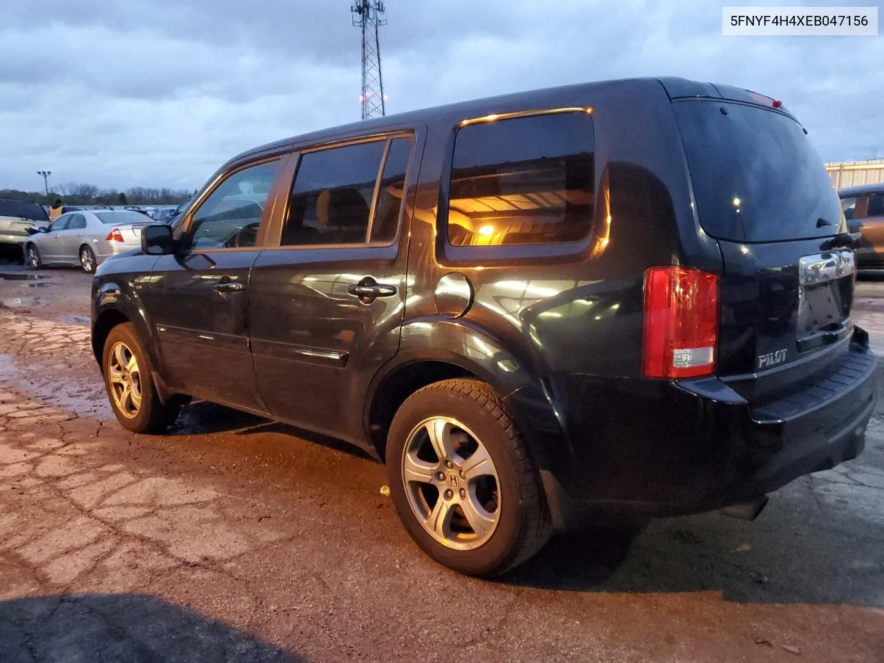 2014 Honda Pilot Ex VIN: 5FNYF4H4XEB047156 Lot: 78894644