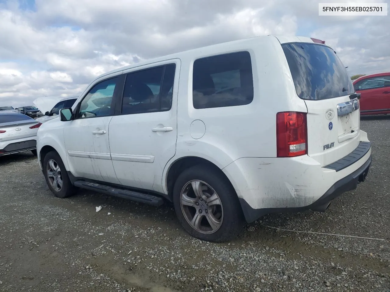 2014 Honda Pilot Exl VIN: 5FNYF3H55EB025701 Lot: 78918974