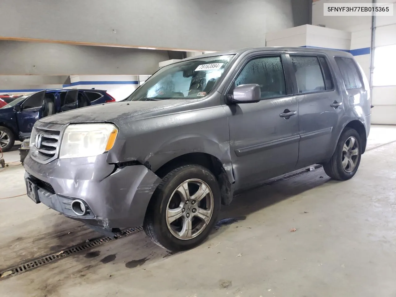 2014 Honda Pilot Exln VIN: 5FNYF3H77EB015365 Lot: 79163994