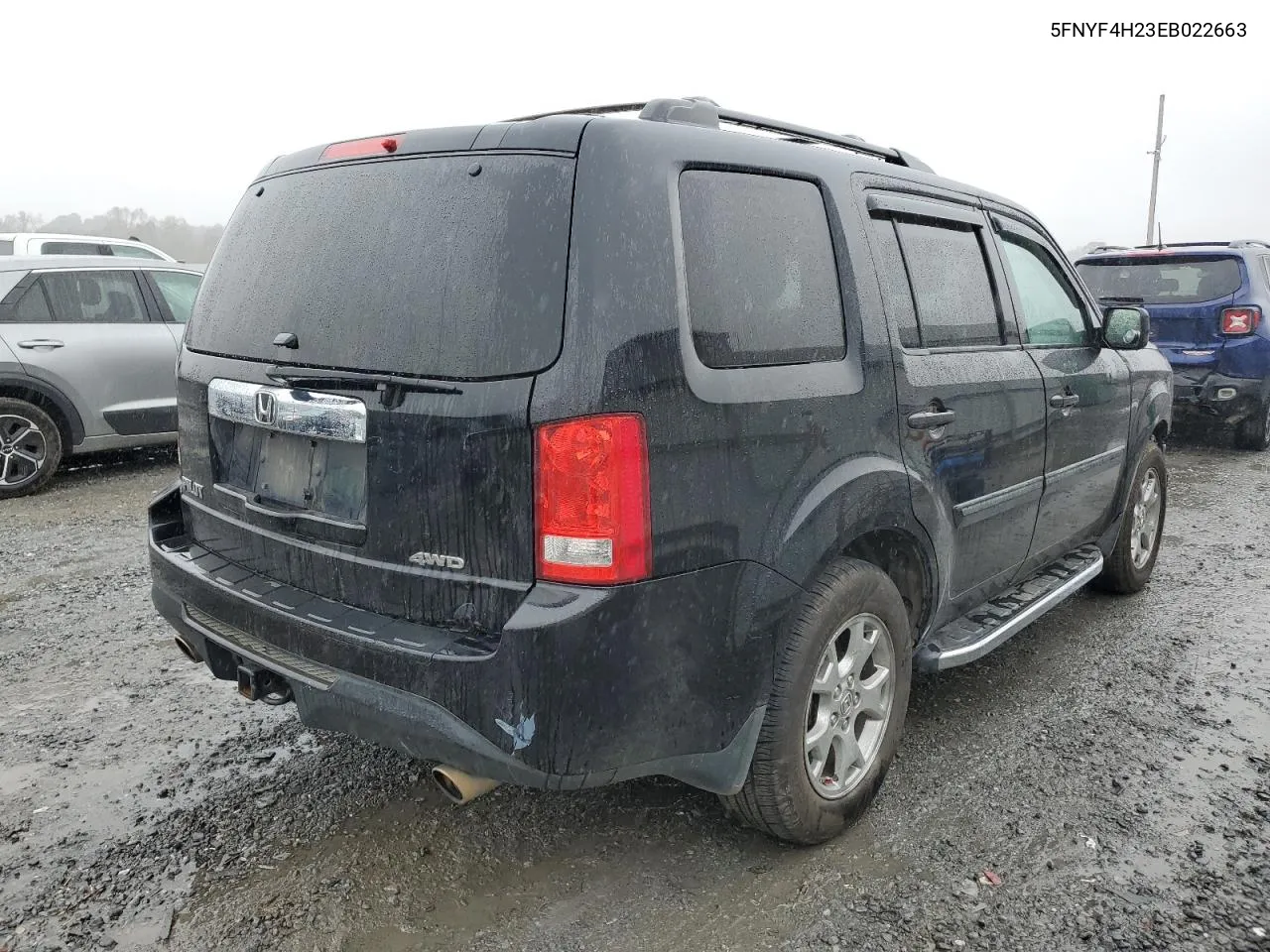 2014 Honda Pilot Lx VIN: 5FNYF4H23EB022663 Lot: 79438914