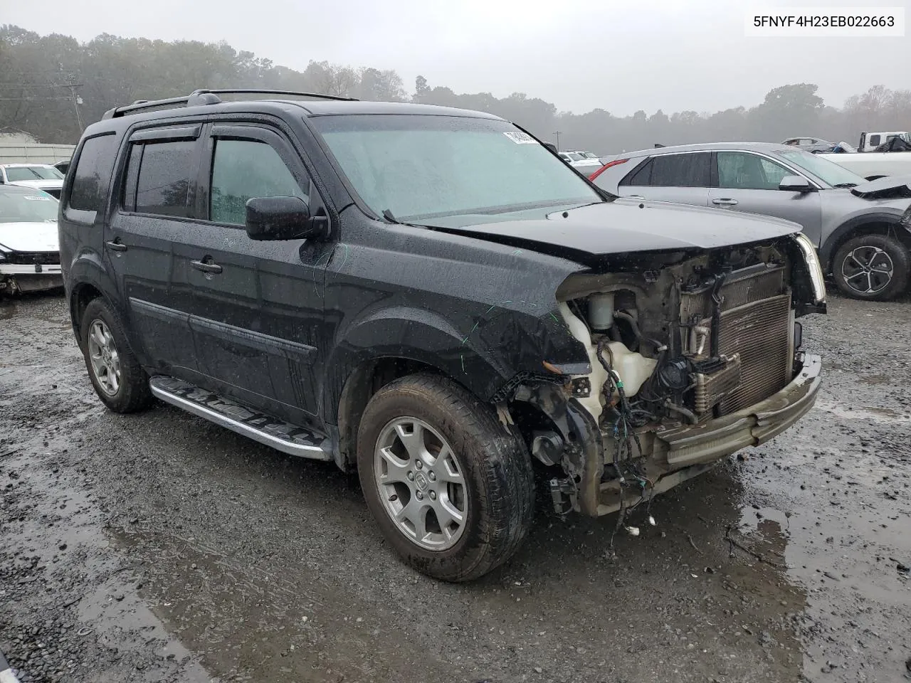 2014 Honda Pilot Lx VIN: 5FNYF4H23EB022663 Lot: 79438914