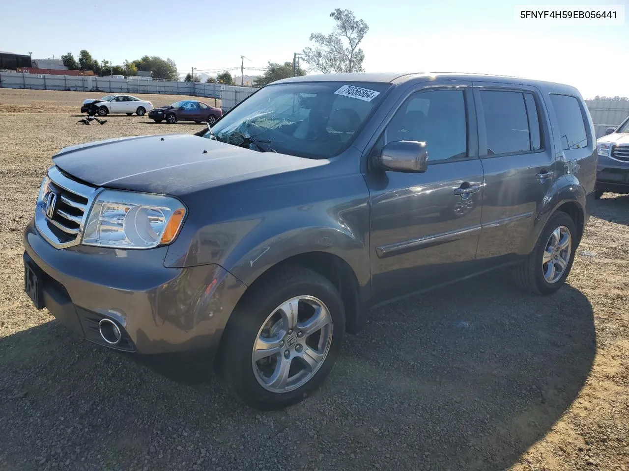 2014 Honda Pilot Exl VIN: 5FNYF4H59EB056441 Lot: 79556864