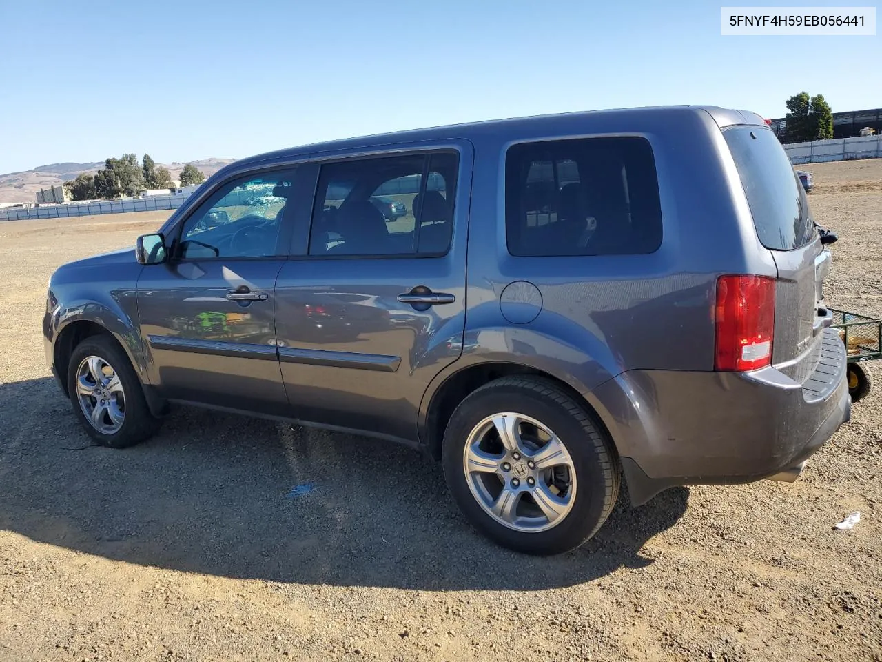 2014 Honda Pilot Exl VIN: 5FNYF4H59EB056441 Lot: 79556864