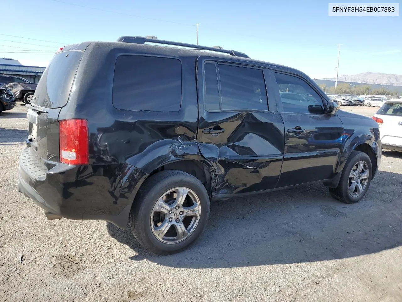 2014 Honda Pilot Exl VIN: 5FNYF3H54EB007383 Lot: 81113604