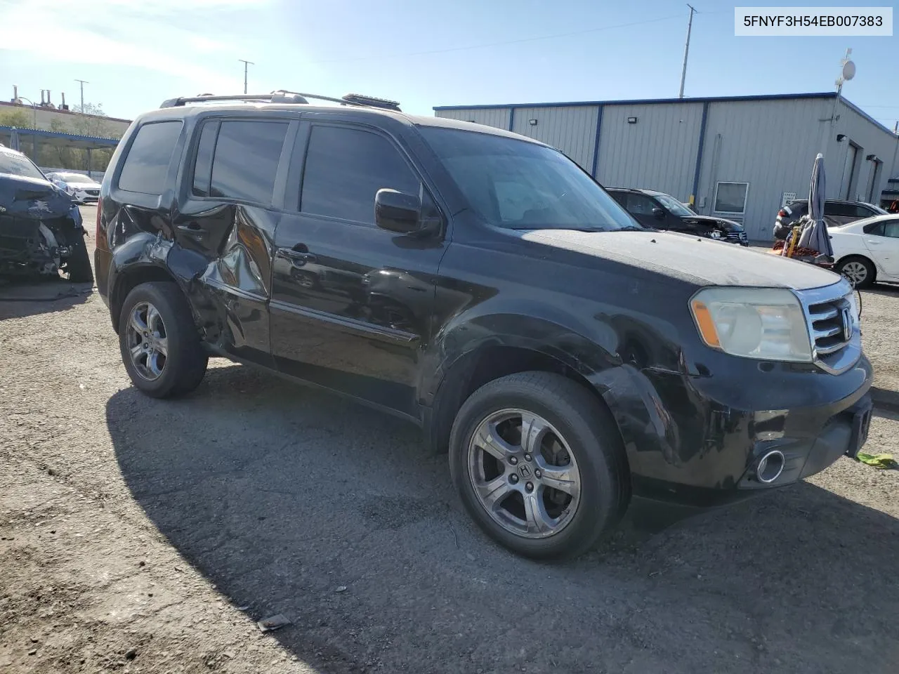 2014 Honda Pilot Exl VIN: 5FNYF3H54EB007383 Lot: 81113604