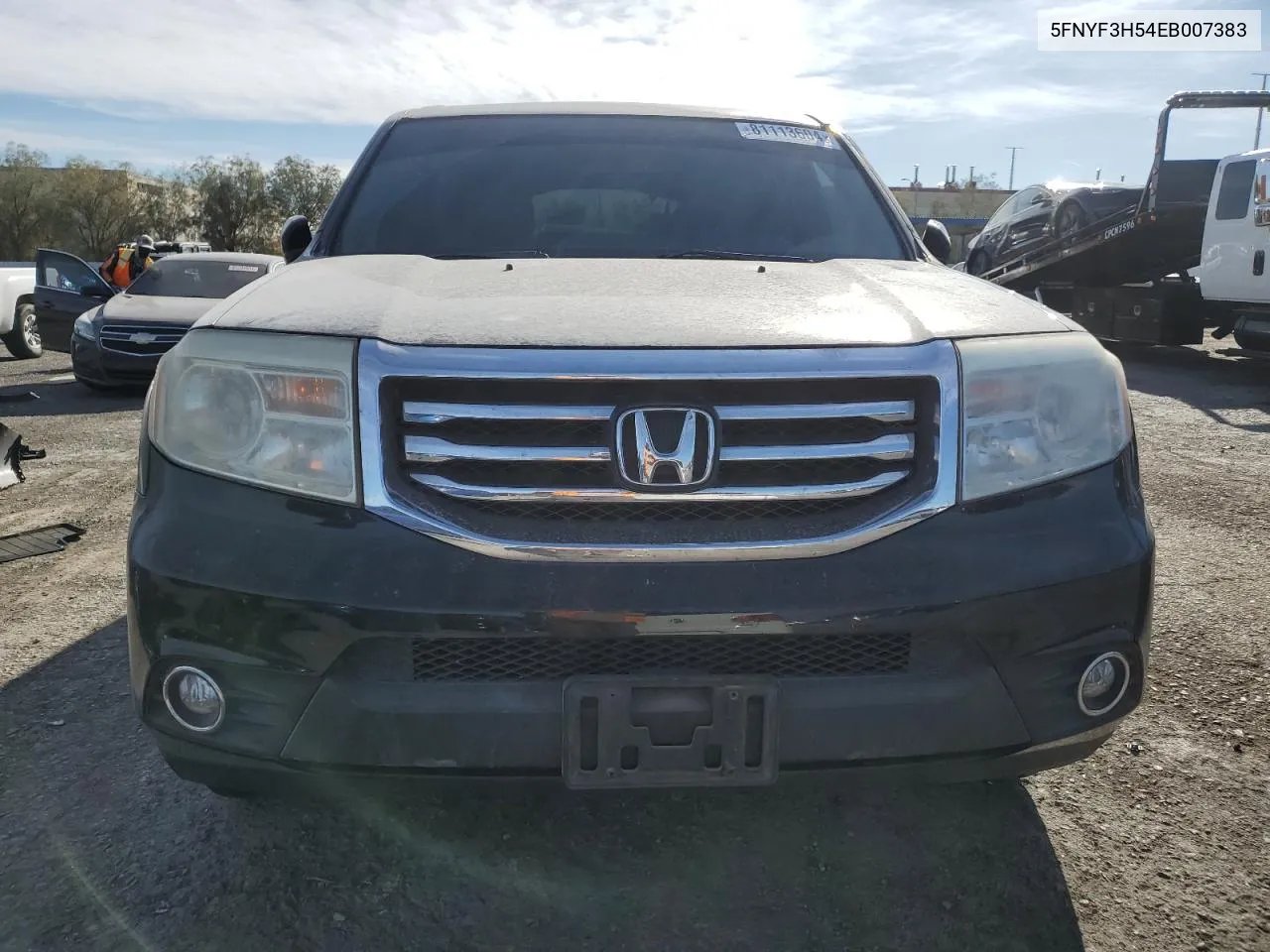 2014 Honda Pilot Exl VIN: 5FNYF3H54EB007383 Lot: 81113604