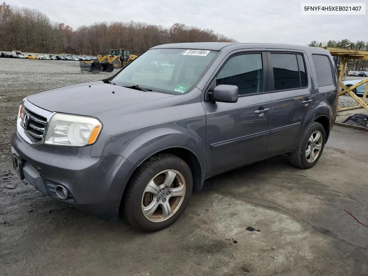 2014 Honda Pilot Exl VIN: 5FNYF4H5XEB021407 Lot: 81641904