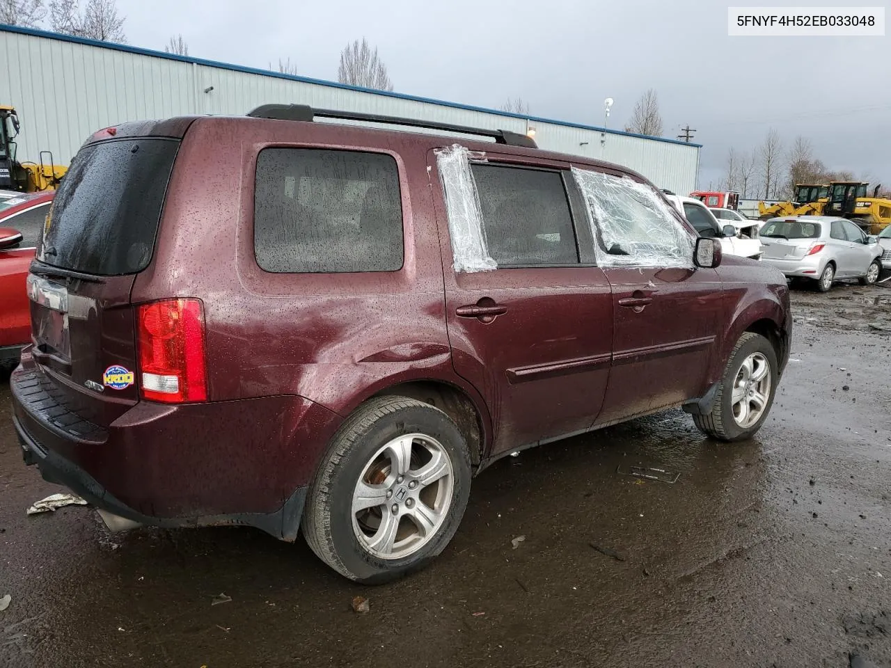 2014 Honda Pilot Exl VIN: 5FNYF4H52EB033048 Lot: 81988123