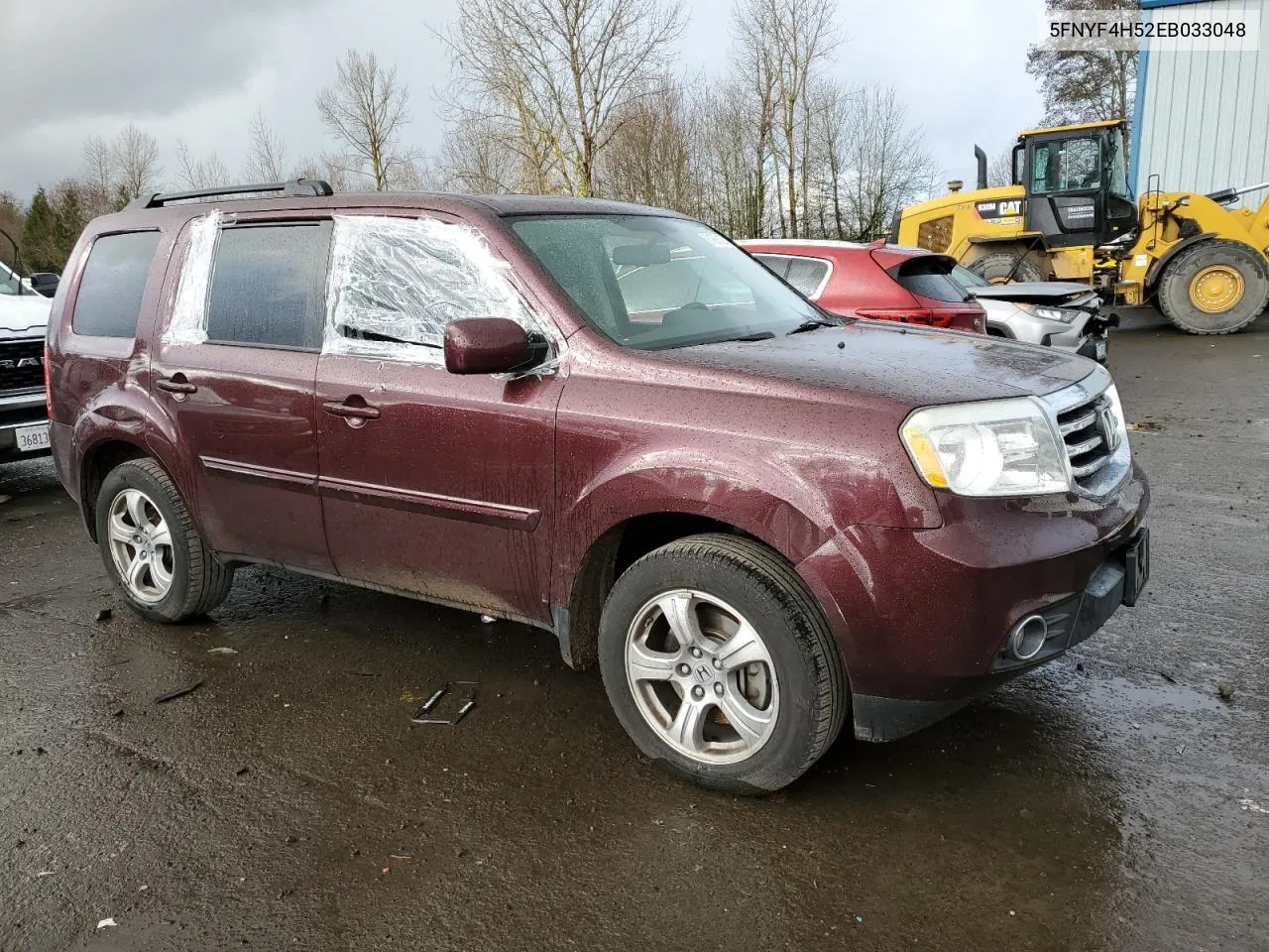 2014 Honda Pilot Exl VIN: 5FNYF4H52EB033048 Lot: 81988123