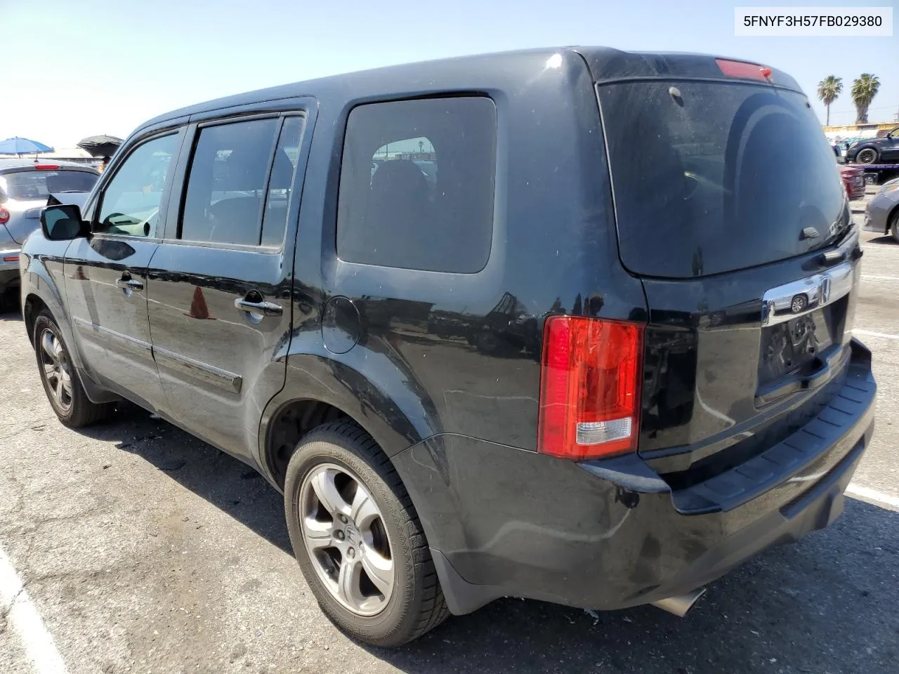 2015 Honda Pilot Exl VIN: 5FNYF3H57FB029380 Lot: 53857934