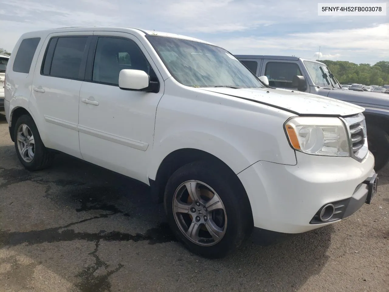 2015 Honda Pilot Exl VIN: 5FNYF4H52FB003078 Lot: 55313784