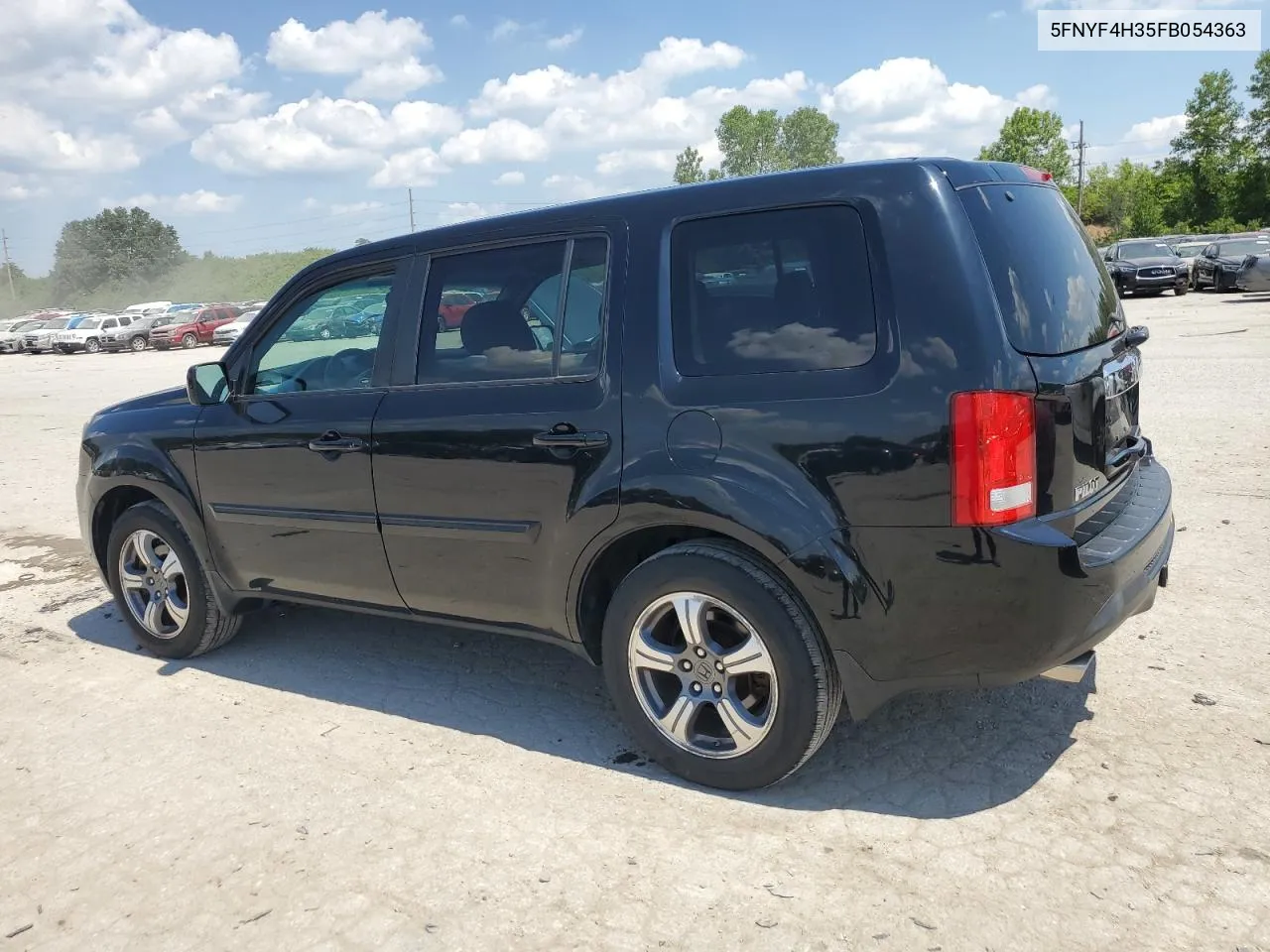 2015 Honda Pilot Se VIN: 5FNYF4H35FB054363 Lot: 60236644