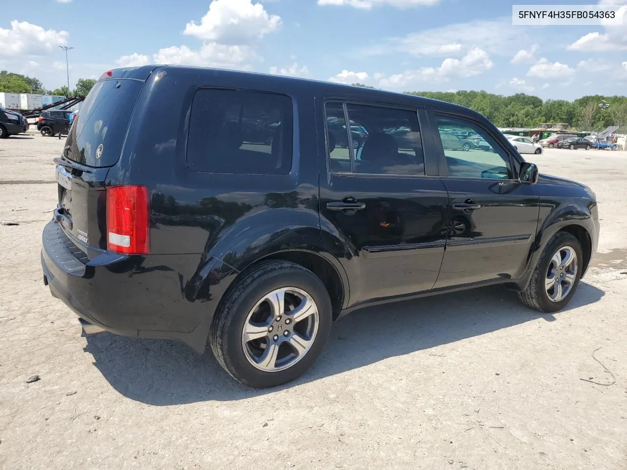 2015 Honda Pilot Se VIN: 5FNYF4H35FB054363 Lot: 60236644