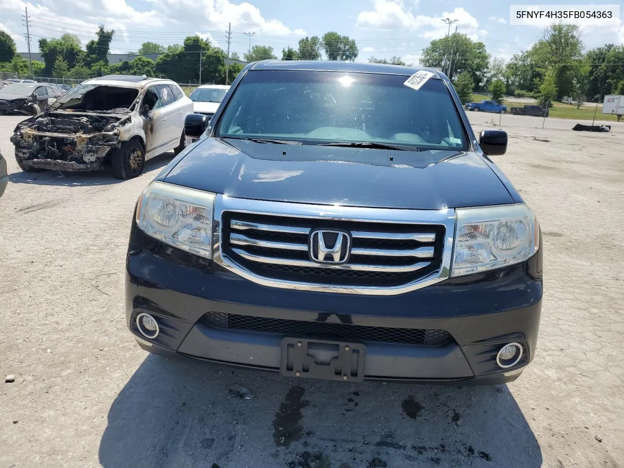 2015 Honda Pilot Se VIN: 5FNYF4H35FB054363 Lot: 60236644