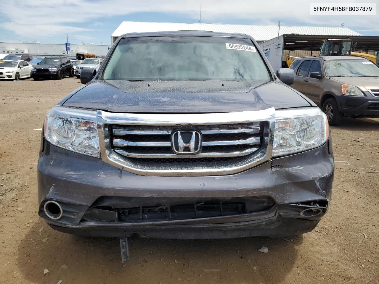 5FNYF4H58FB037879 2015 Honda Pilot Exl